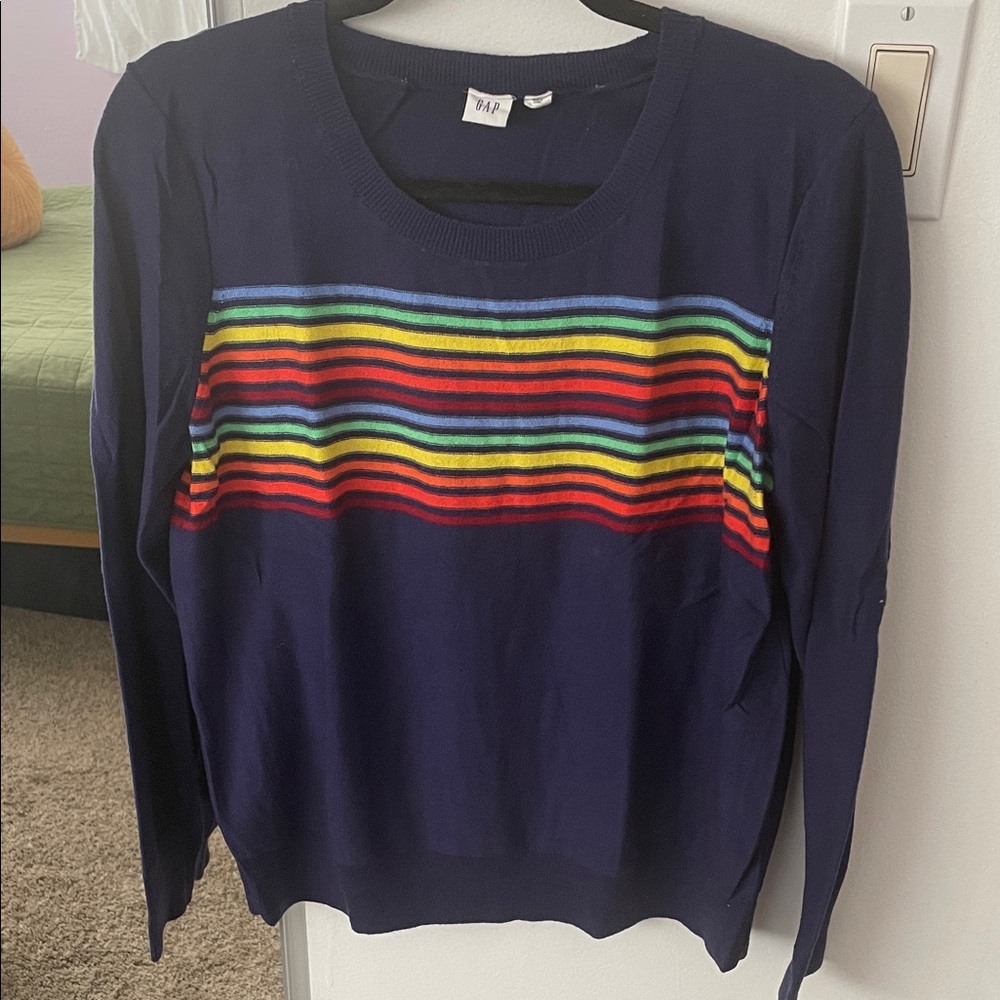 GAP Colorful Striped Sweater
